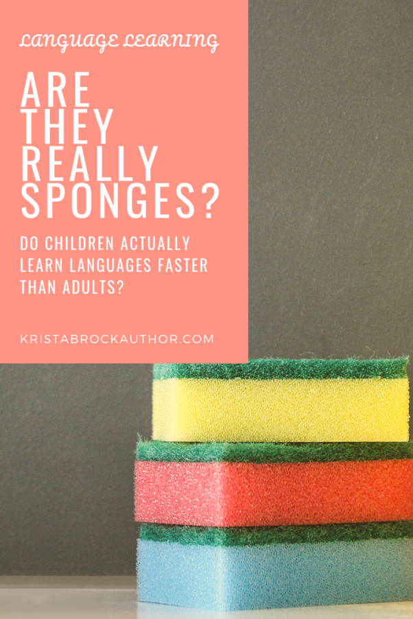 Are Children Sponges?