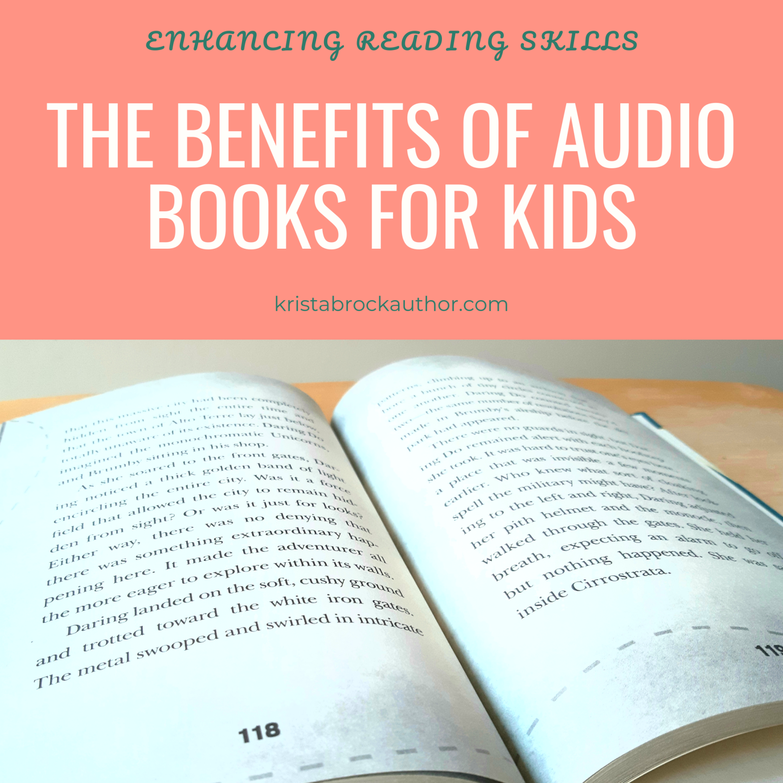 Benefits of Audio Books for Kids